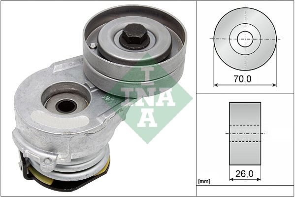 WILMINK GROUP Натяжная планка, поликлиновой ремень WG1253328